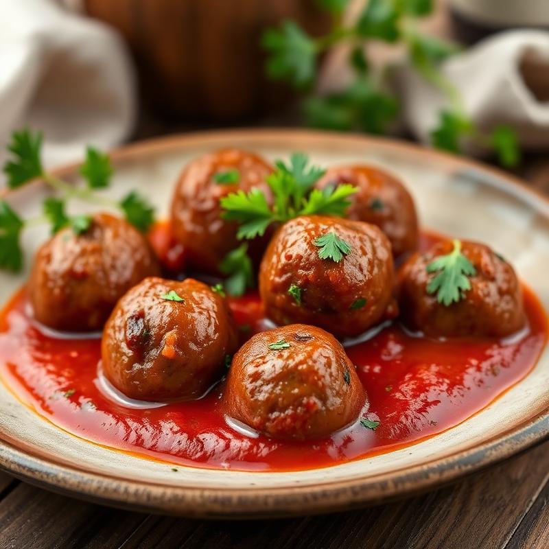 Albóndigas Jugosas en Air Fryer u Horno
